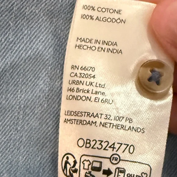 Anthropologie Pilcro Kieran Denim Dress - Picture 5 of 5